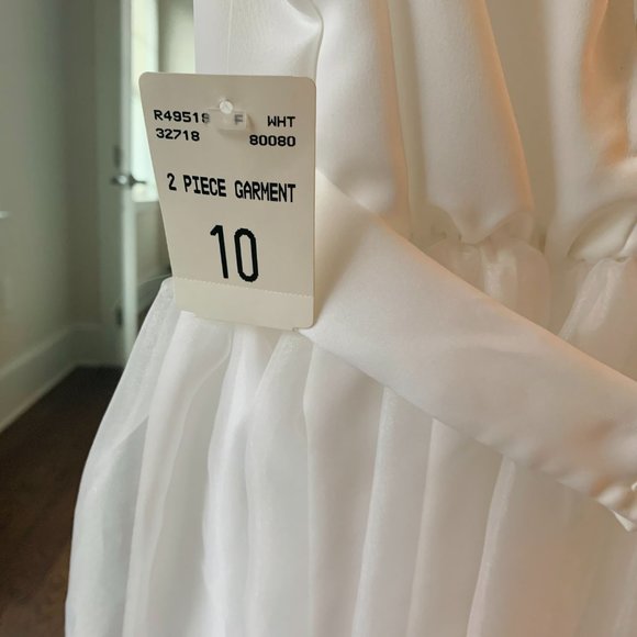 Two Piece Flower Girl Dress - Picture 5 of 6